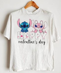 Stitcth and Angel happy Valentine’s day shirt