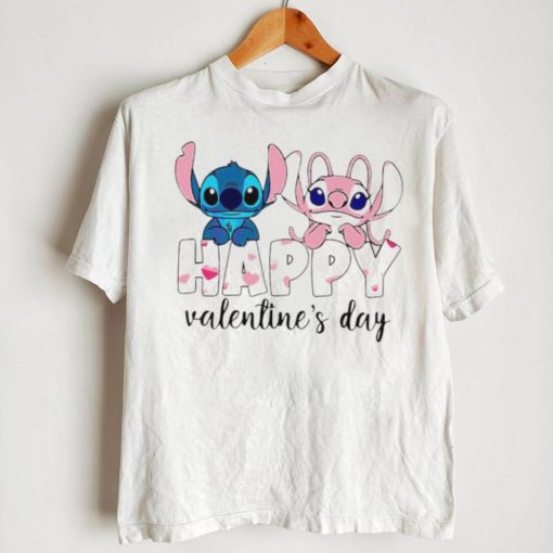 Stitcth and Angel happy Valentine’s day shirt