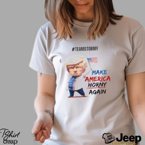 Stormy Daniels Make America Horny Again T Shirt