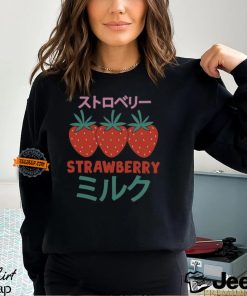 Strawberry Milk Three Berries T Shirt