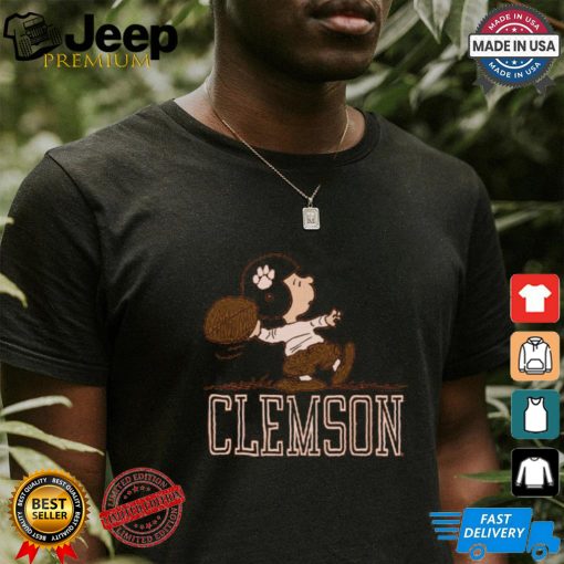 Streaker Sports Peanuts x Clemson Quarterback Tee shirt