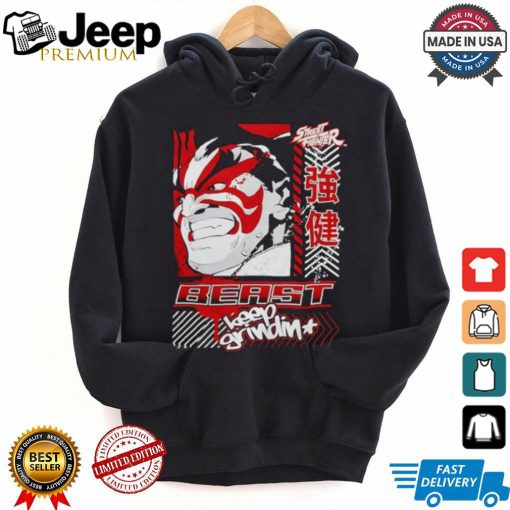 Street Fighter E Honda Beast Grindin art shirt