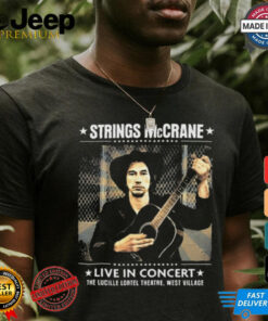 String McCrane Hold On To Me Darling Live In Concert T shirt