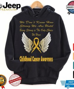 Strong Childhood Cancer Awareness shirt