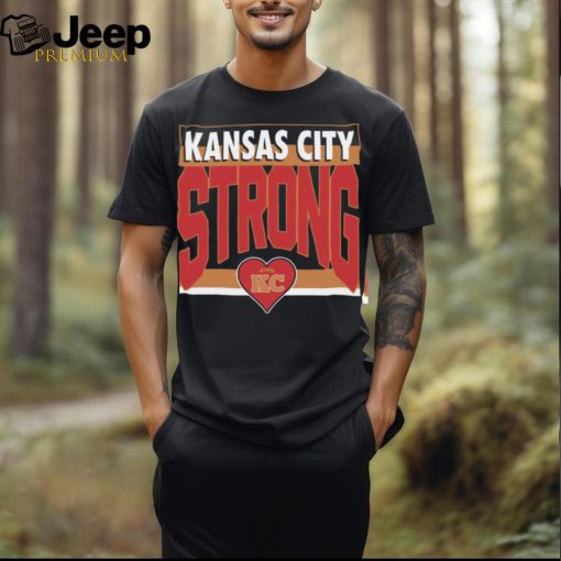 Strong Kansas City Heart Football shirt