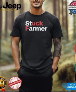 Stuck Farmer Fuck Starmer Anti Labour T Shirt