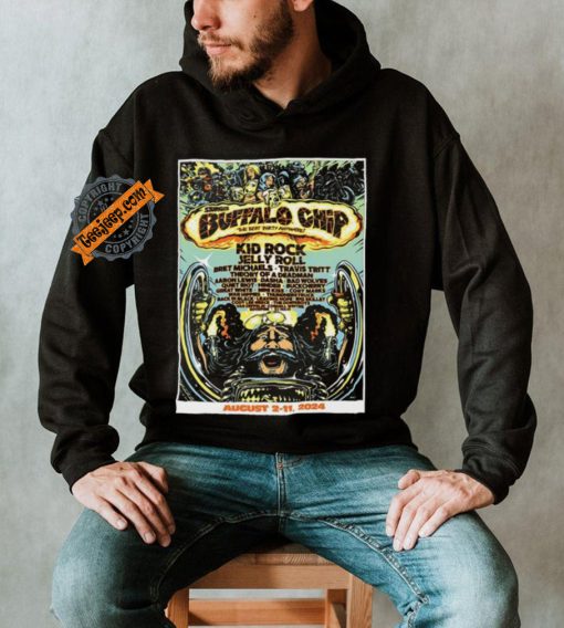 Sturgis Buffalo Chip Festival Aug 2 11 2024 Sturgis South Dakota Poster Shirt