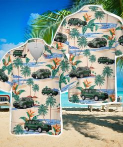 Subaru Forester Green Hawaiian Shirt Summer Holiday Gift