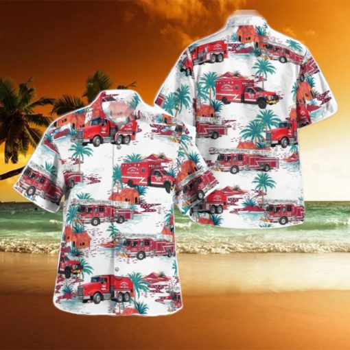 Sugarcreek, Ohio, Sugarcreek Fire & Rescue 3D Hawaiian Shirt Gift For Summer