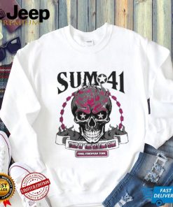 Sum 41 Tour Of The Setting Sum Final European Tour 2024 Tour Dates Shirt