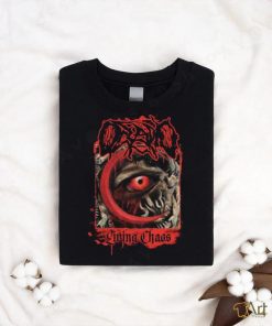 Sumerian Records Oceano Merch Living Chaos’ Album Art Short Sleeve Shirt