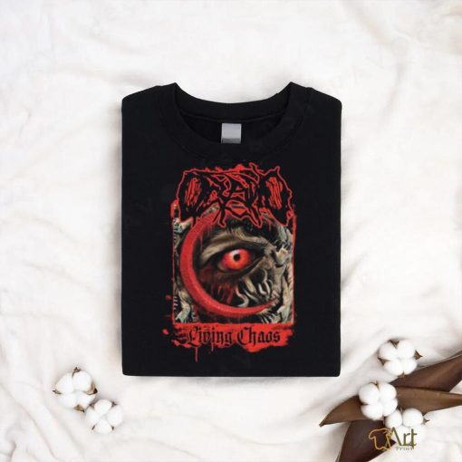 Sumerian Records  Oceano Merch Living Chaos’ Album Art Short Sleeve Shirt