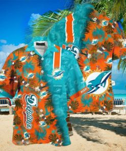 Summer Beach NFL Miami Dolphins Hawaiian Shirt