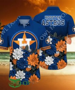 Summer Houston Astros MLB Flower Trending Hawaiian Shirt