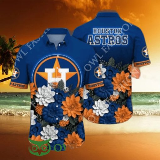 Summer Houston Astros MLB Flower Trending Hawaiian Shirt