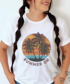 Summer On Palms T Shirt