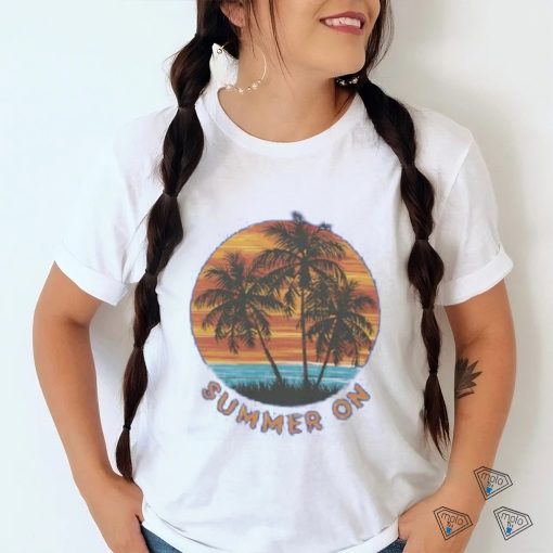 Summer On Palms T Shirt