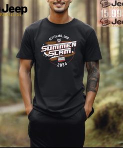 Summer Slam Cleveland Browns stadium 2024 logo shirt