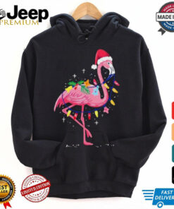 Summer Tropical Flamingo Christmas Shirt