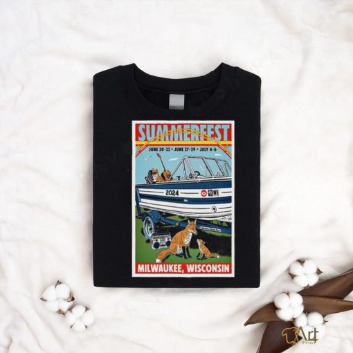 SummerFest June 20 22 2024 Milwaukee WI Poster Shirt