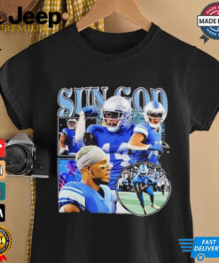 Sun God Detroit Lions Amon Ra St. Brown shirt