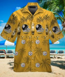 Sun Kissed Design Pittsburg Steelers Hawaiian Shirt