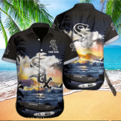 Sunset Dreams Chicago White Sox Personalized Hawaiian Shirt