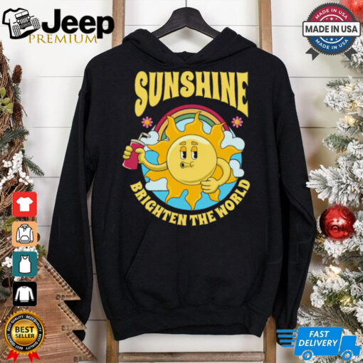 Sunshine brighten the world   dark T Shirt