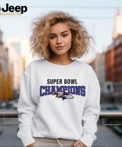 Super Bowl Champions Baltimore Ravens logo shirt