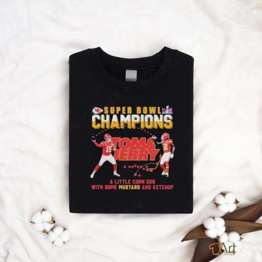 Super Bowl Champions Travis Kelce And Patrick Mahomes Tom And Jerry Shirt