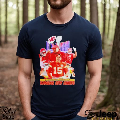 Super Bowl LVIII 2024 Chiefs Kansas City Chiefs Signature Shirt