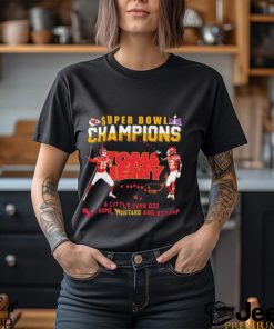 Super Bowl LVIII Champions Tom And Jerry Mustard Travis Kelce And Patrick Mahomes Shirt