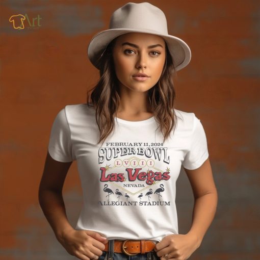 Super Bowl LVIII Las Vegas Retro NFL T Shirt