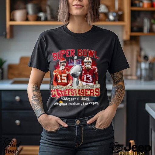 Super Bowl Lviii Chiefs Vs 49ers Shirt