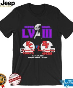 Super Bowl Lviii Kansas City Vs San Francisco T Shirt Super Bowl Lviii Chiefs Vs 49ers T Shirt