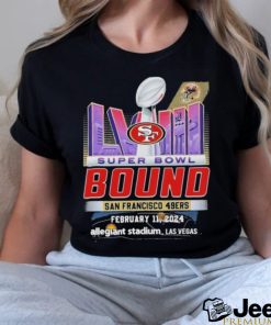 Super Bowl Lviii The Bound San Francisco 49ers February 11 2024 Allegiant Stadium Las Vegas Shirt