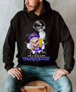 Super Mario x NFL Baltimore Ravens shirt