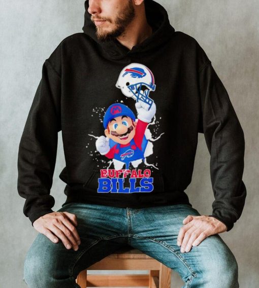 Super Mario x NFL Buffalo Bills shirt