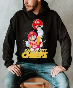 Super Mario x NFL Kansas City Chiefs shirt