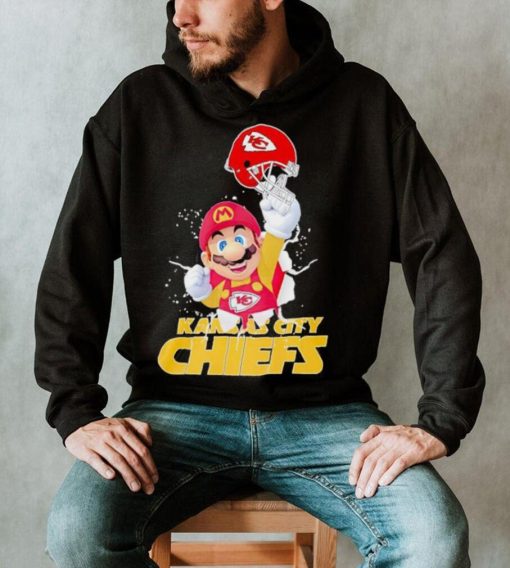 Super Mario x NFL Kansas City Chiefs shirt