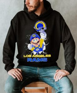 Super Mario x NFL Los Angeles Rams shirt