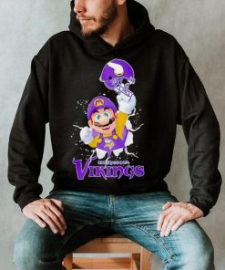 Super Mario x NFL Minnesota Vikings shirt