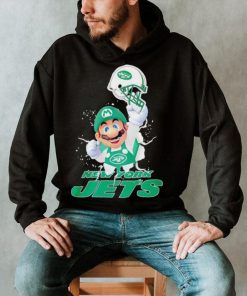 Super Mario x NFL New York Jets shirt