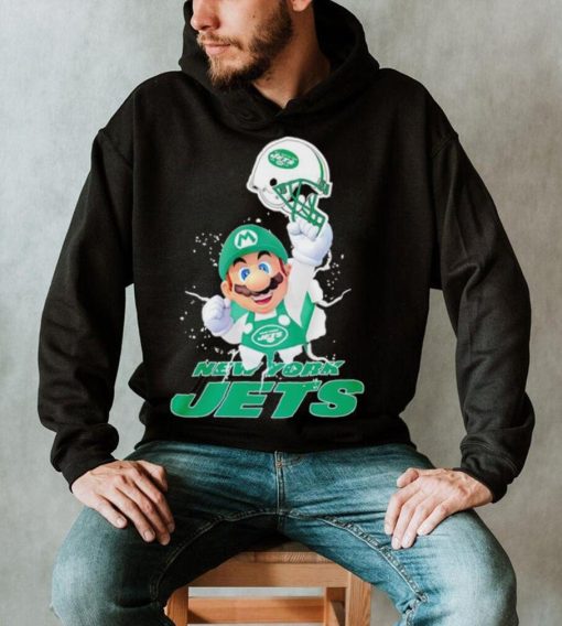 Super Mario x NFL New York Jets shirt