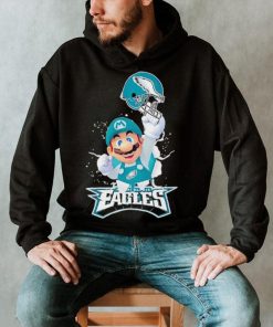 Super Mario x NFL Philadelphia Eagles shirt