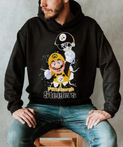 Super Mario x NFL Pittsburgh Steelers shirt