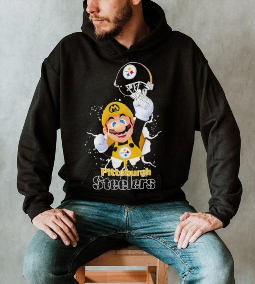 Super Mario x NFL Pittsburgh Steelers shirt