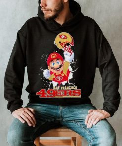 Super Mario x NFL San Francisco 49ers shirt