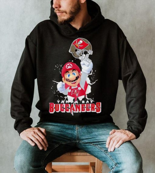 Super Mario x NFL Tampa Bay Buccaneers shirt