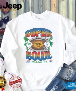 Super Sunday Jan 12 1969 Bowl Super Bowl III Miami Fl Afl Nfl T Shirt